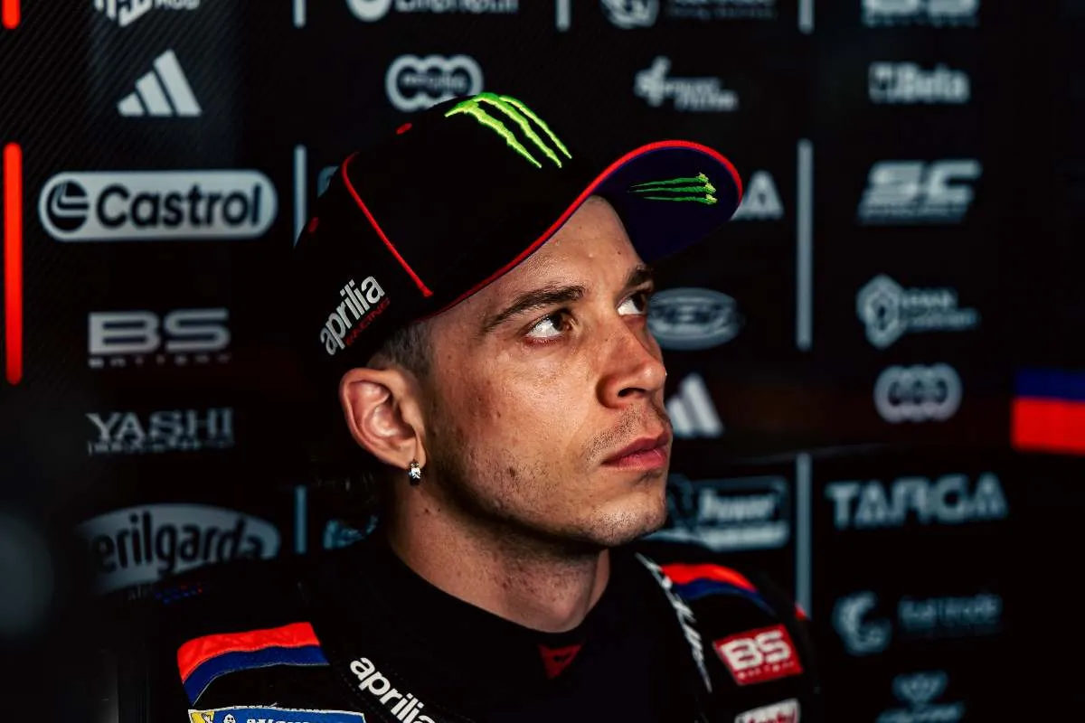 Marco Bezzecchi pilota Aprilia MotoGP