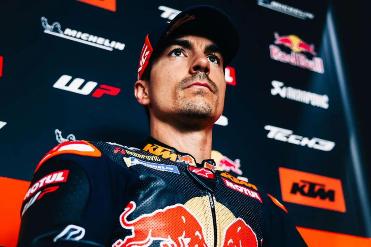 Maverick Vinales pilota KTM Tech3 MotoGP a Buriram, Thailandia