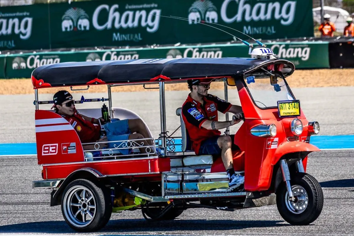 Pecco Bagnaia e Marc Marquez