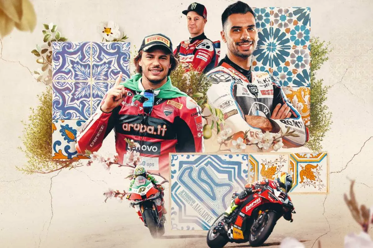 Bulega, Oliveira e Rea nel poster Superbike del round WorldSBK a Portimao, Portogallo