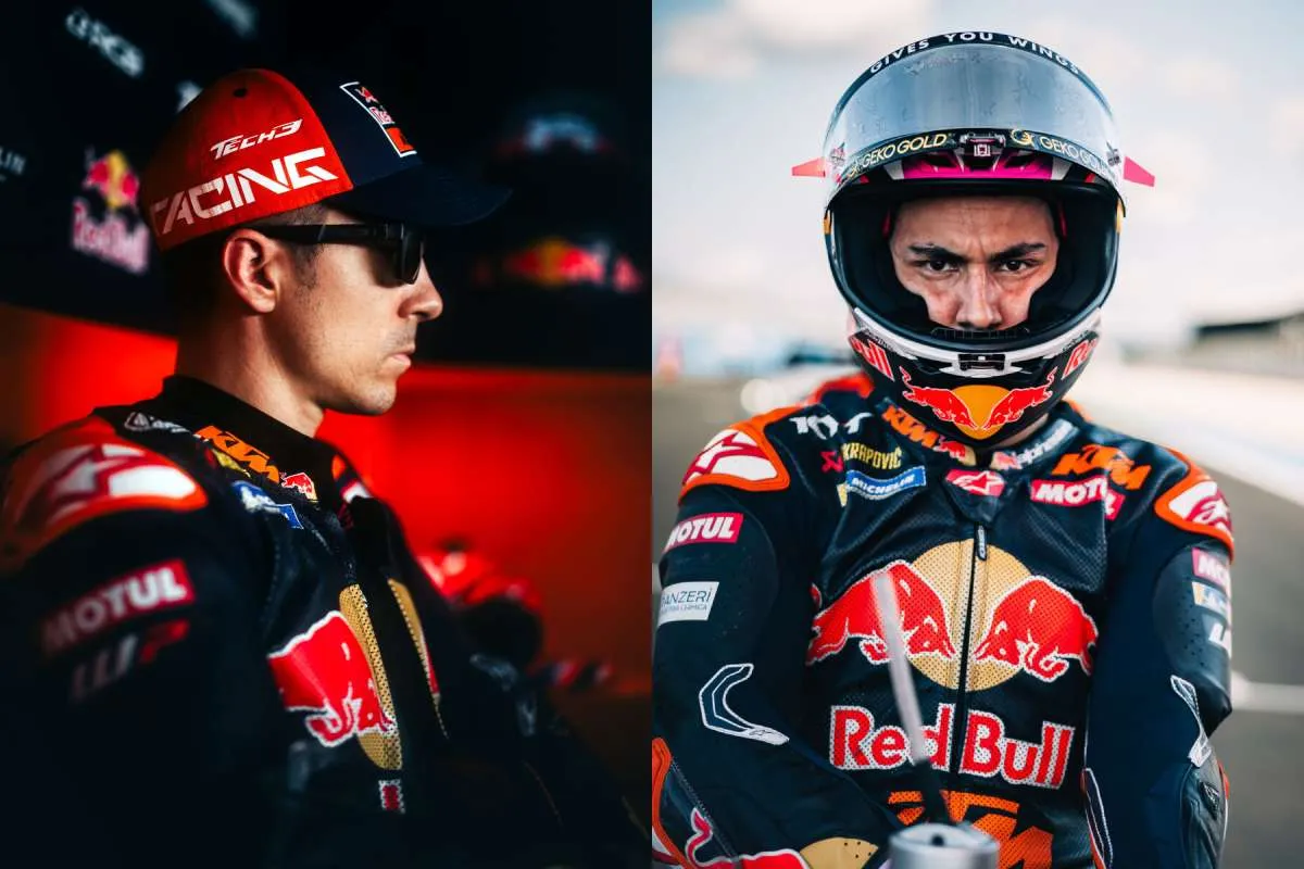 Maverick Vinales ed Enea Bastianini piloti KTM Tech3 MotoGP in Brasile