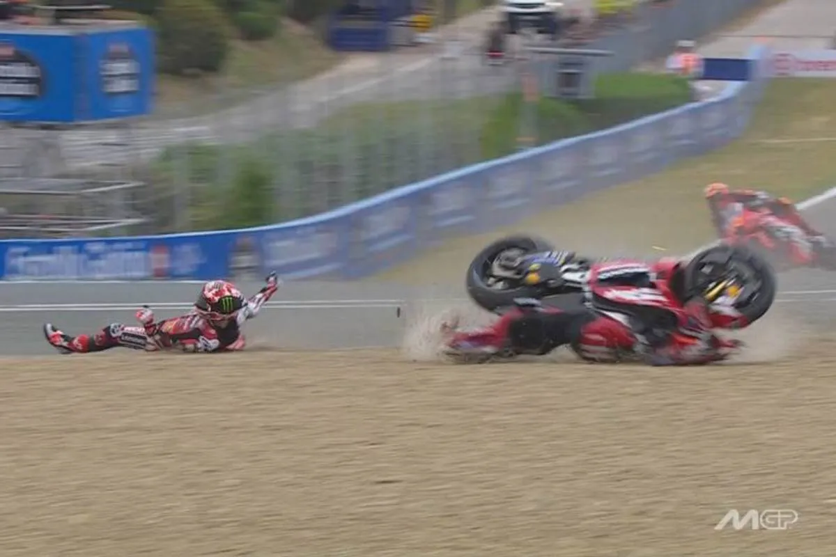 Bagnaia Pecco MotoGP Jerez Crash