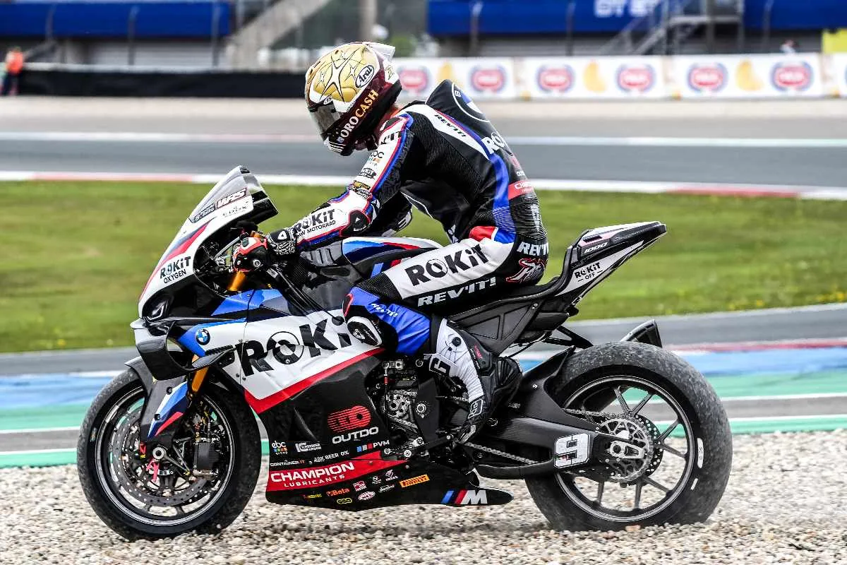 Danilo Petrucci pilota BMW Superbike WorldSBK ad Assen