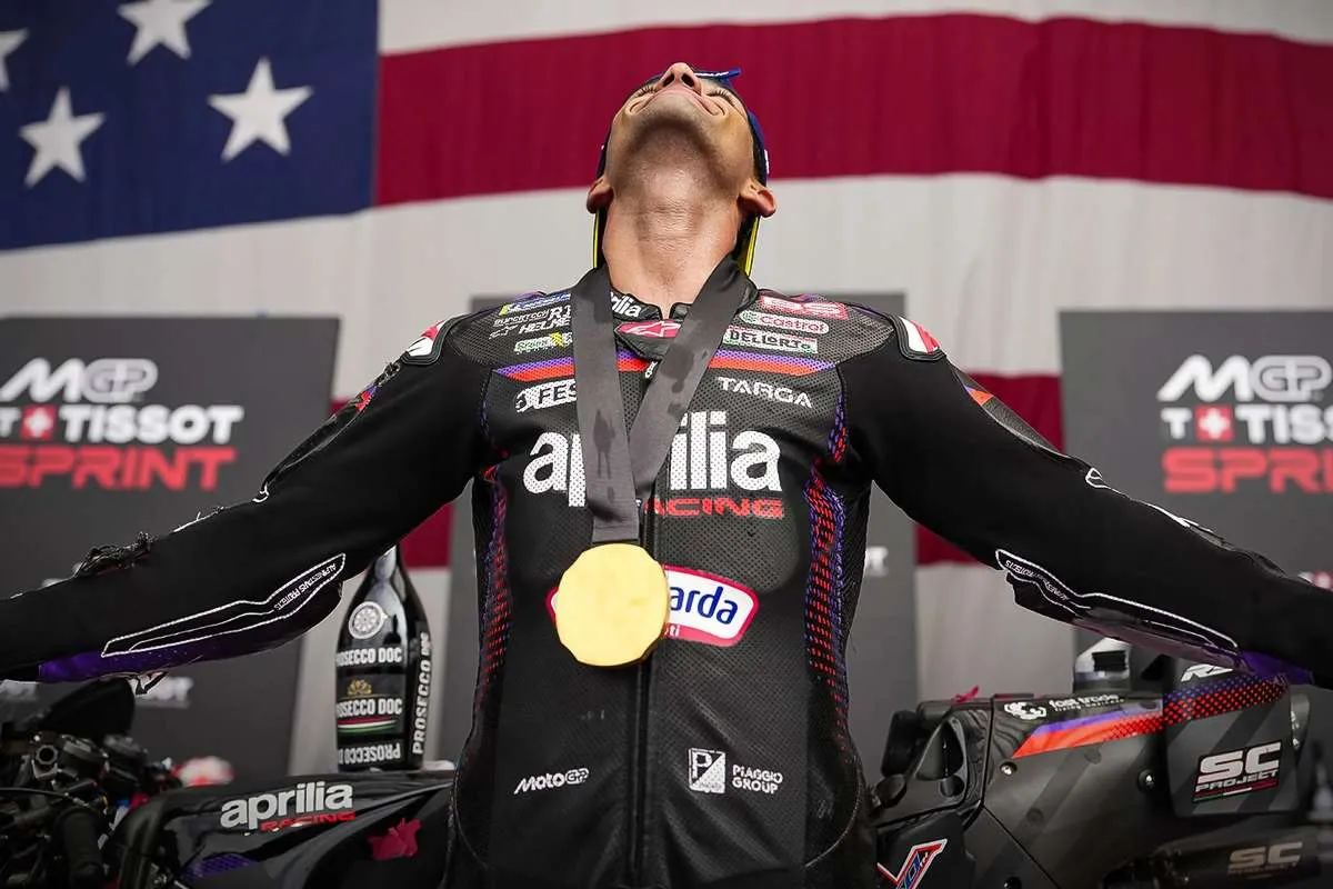 Jorge Martin pilota Aprilia MotoGP