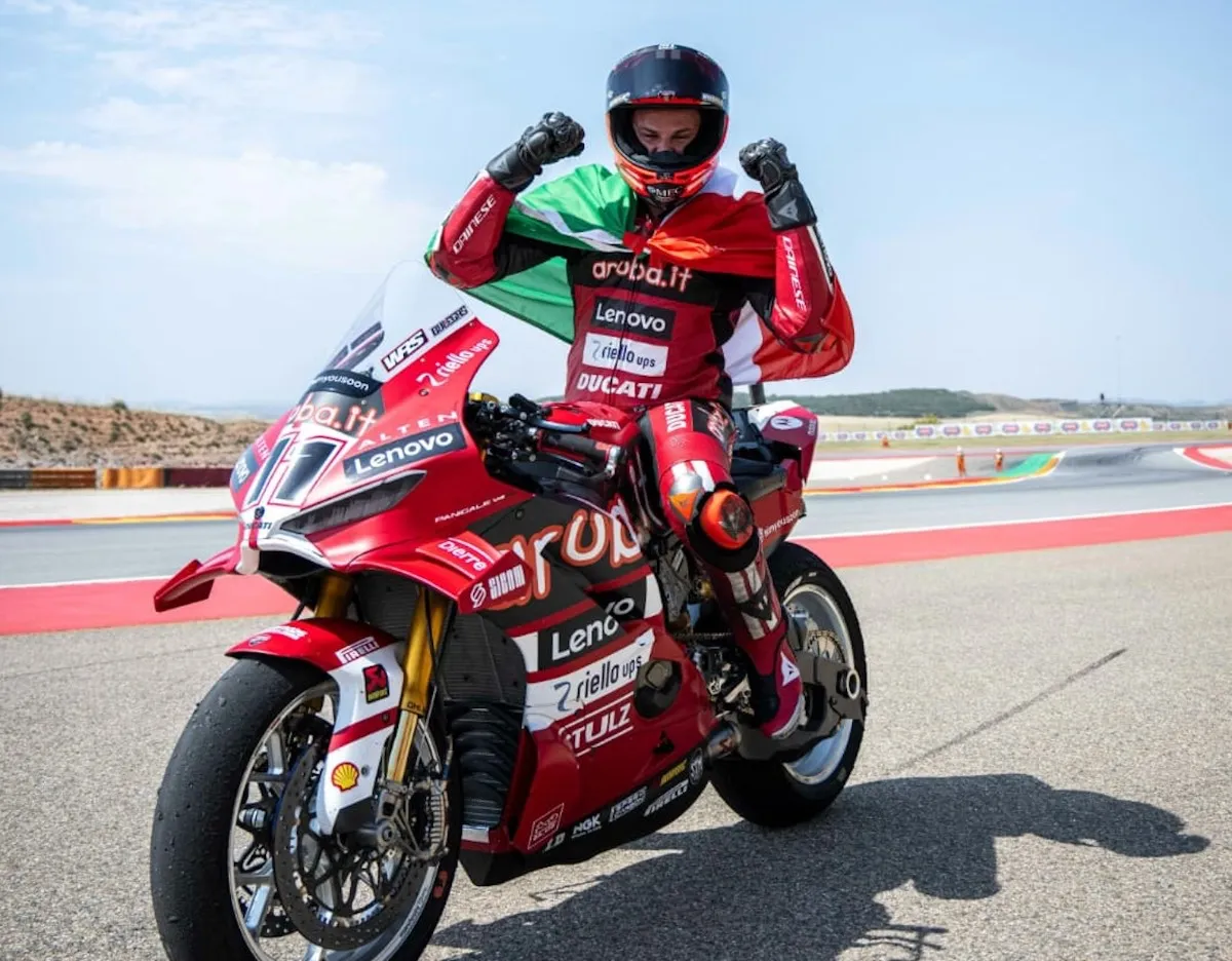 Superbike Aragon: Nicolo Bulega ha vinto anche gara 2