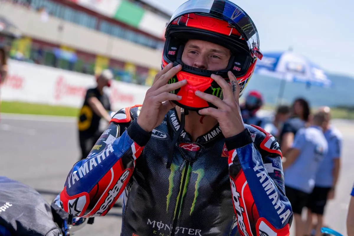 Fabio Quartararo pilota Yamaha MotoGP al Mugello