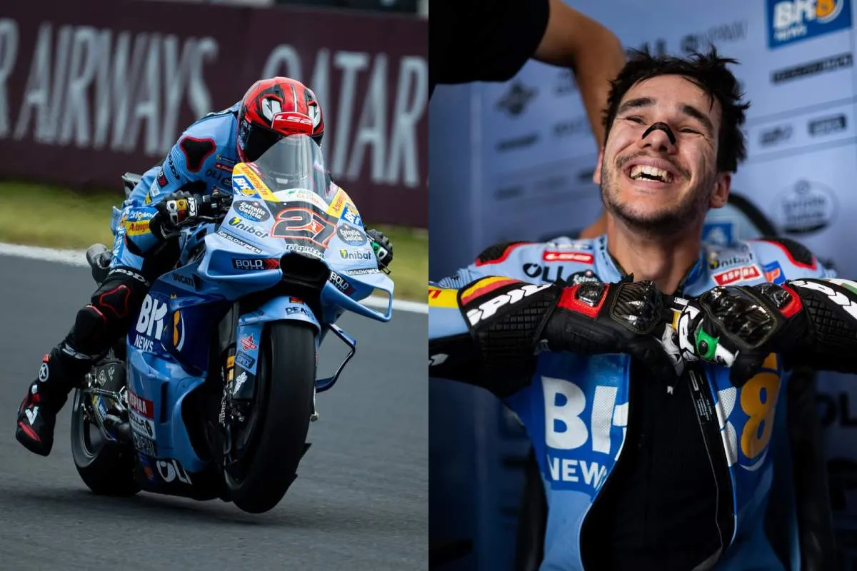 Iker Lecuona pilota Gresini Racing nelle Prove MotoGP a Balaton Park, Ungheria