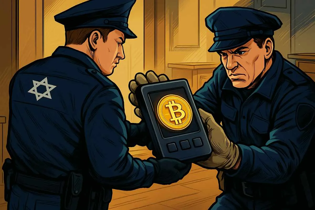 israel politie crypto