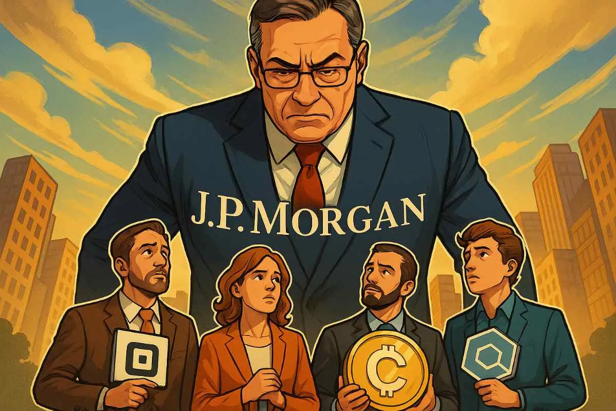 JPMorgan vs. crypto en fintech