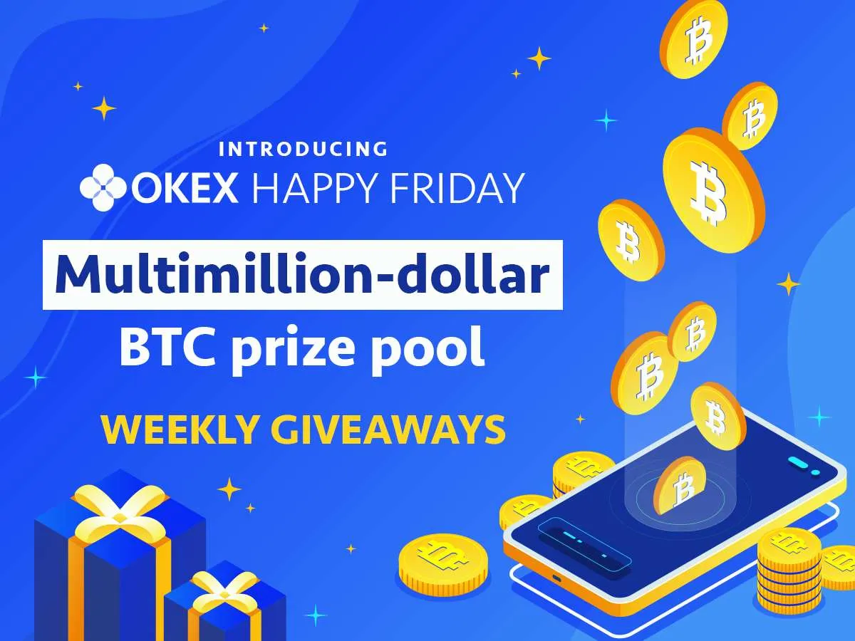 okex happy friday giveaway