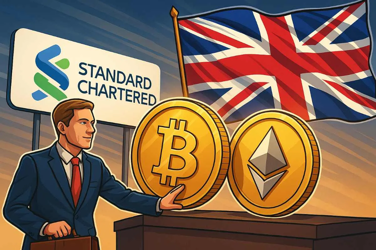 Standard Chartered Bitcoin en Ethereum