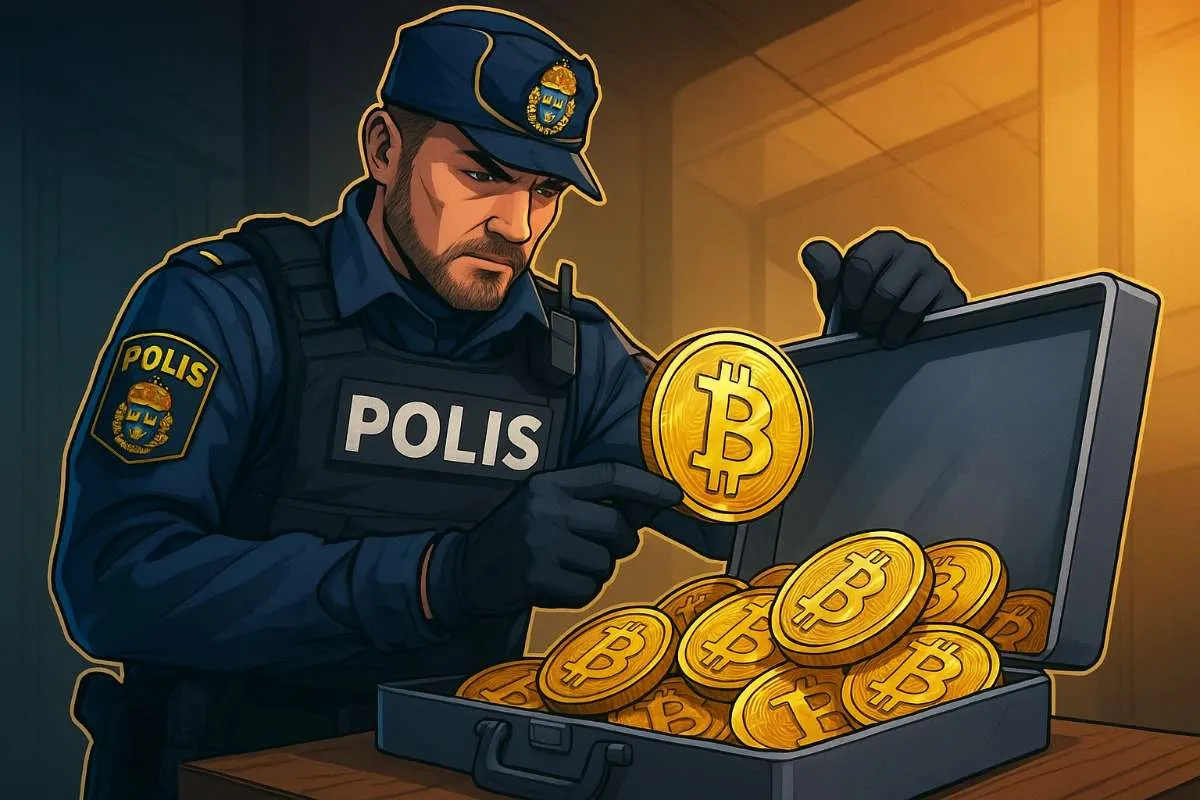 zweden crypto in beslag