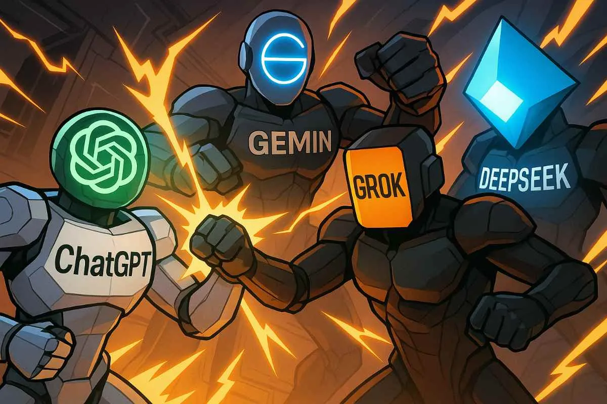 ChatGPT Gemini Grok DeepSeek AI nieuws