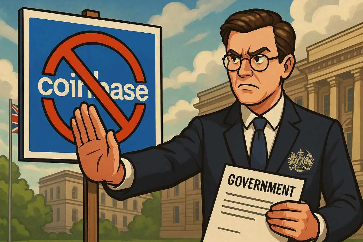 Coinbase reclameverbod Verenigd Koninkrijk