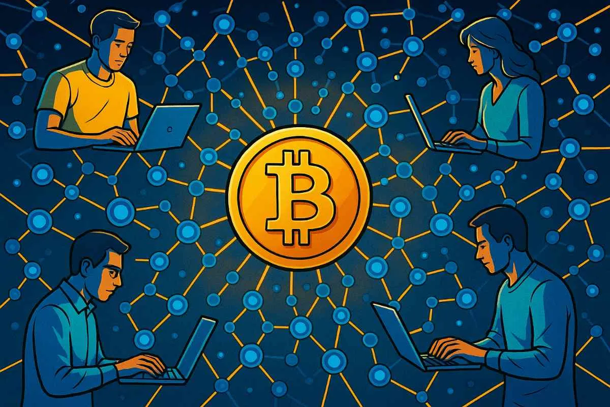 Bitcoin decentralisatie netwerk