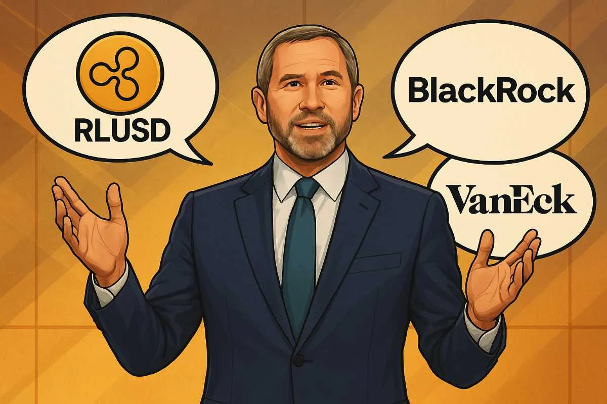 Ripple CEO Brad Garlinghouse BlackRock VanEck