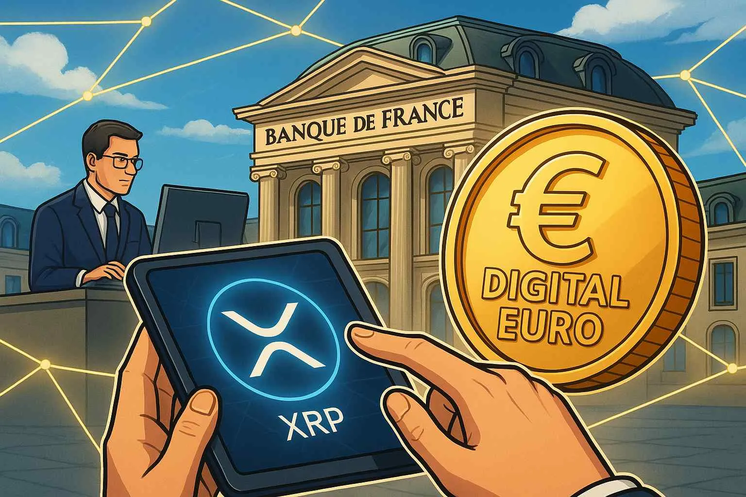 Banque de France digitale euro XRP Ledger