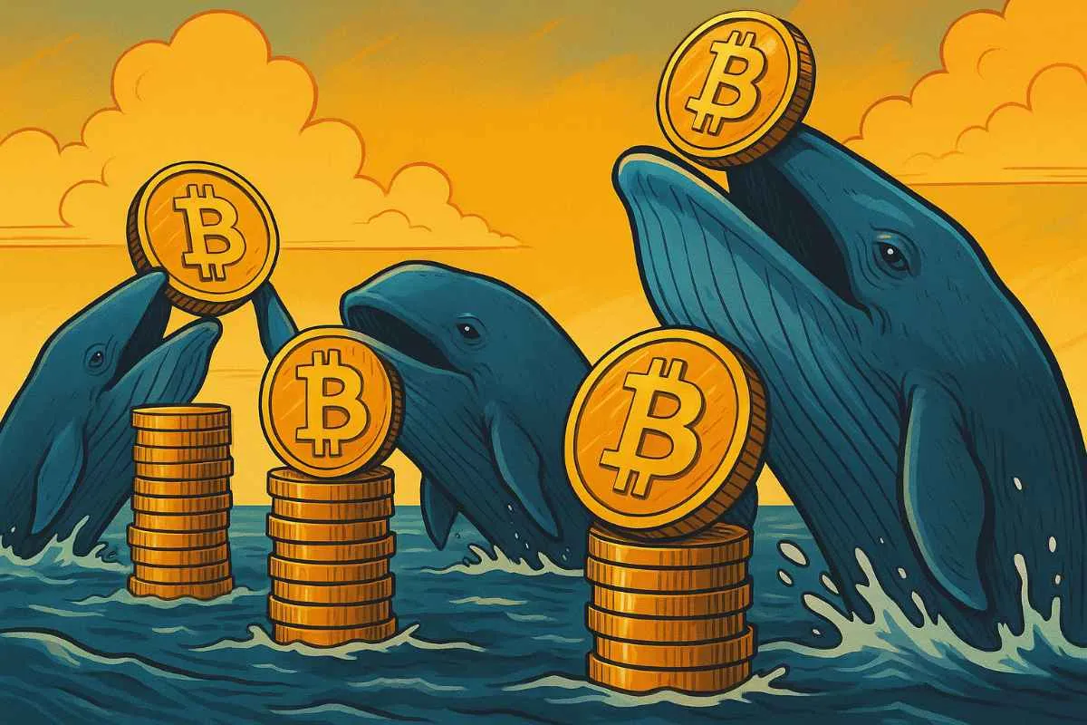 Bitcoin-whales blijven BTC kopen