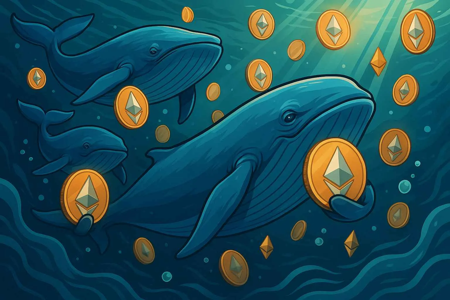 Ethereum whales kopen