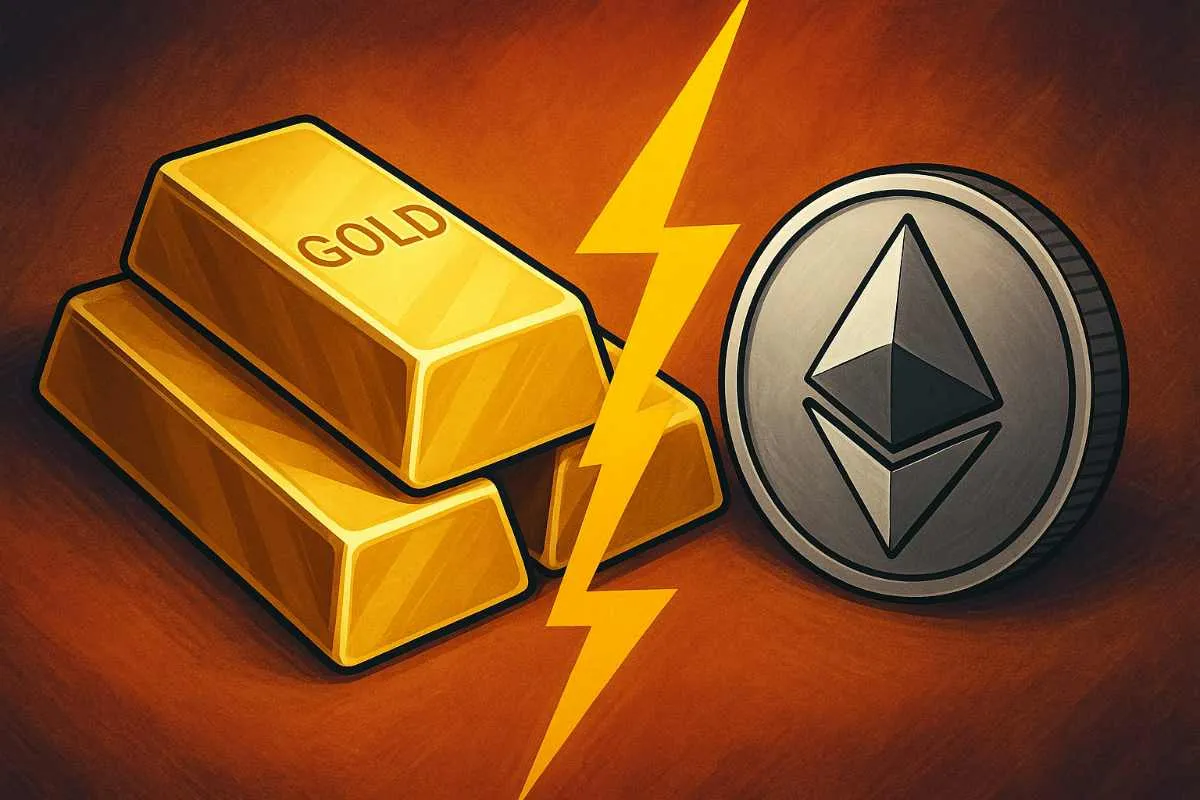 Goud vs. Ethereum race