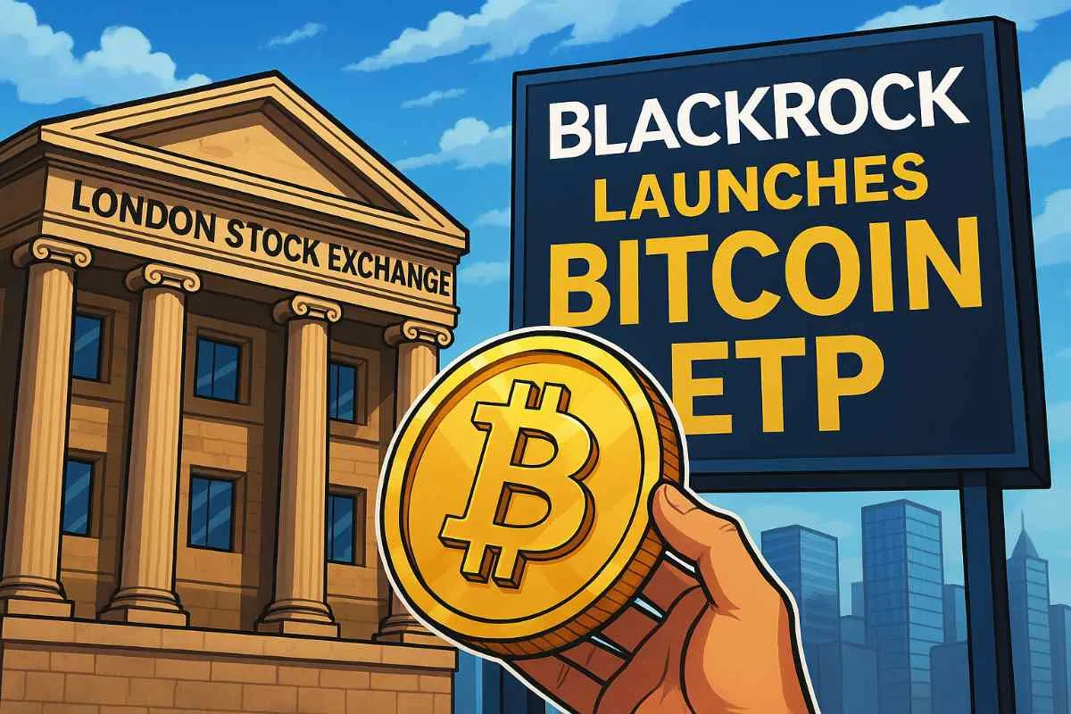 London Stock Exchange BlackRock Bitcoin ETP