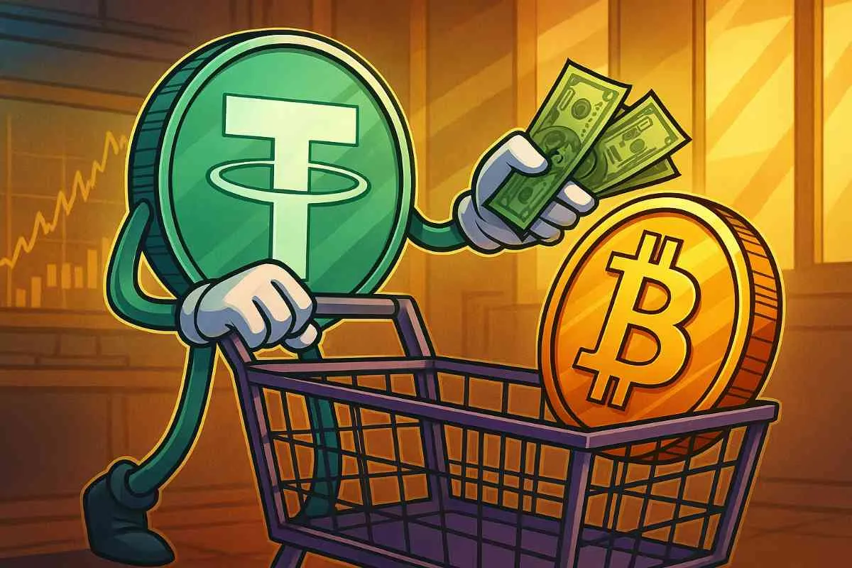 Tether USDT koopt Bitcoin reserve