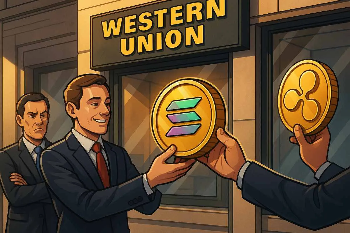 Western Union kiest voor Solana in plaats van Ripple