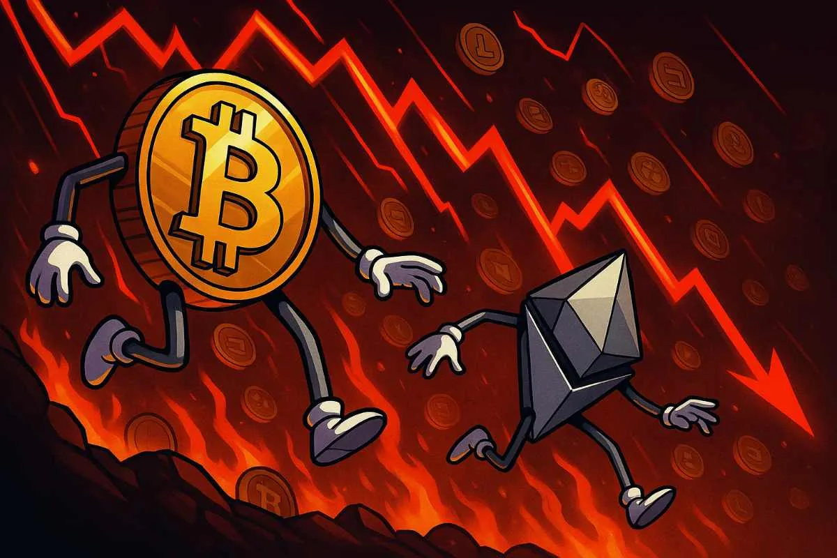 Bitcoin en Ethereum dalen