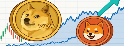 Dogecoin Shiba Inu meme coin