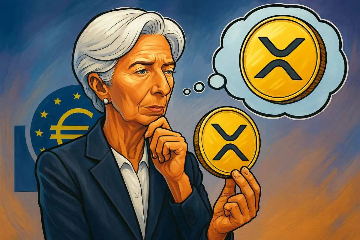 ECB Christine Lagarde XRP XLM