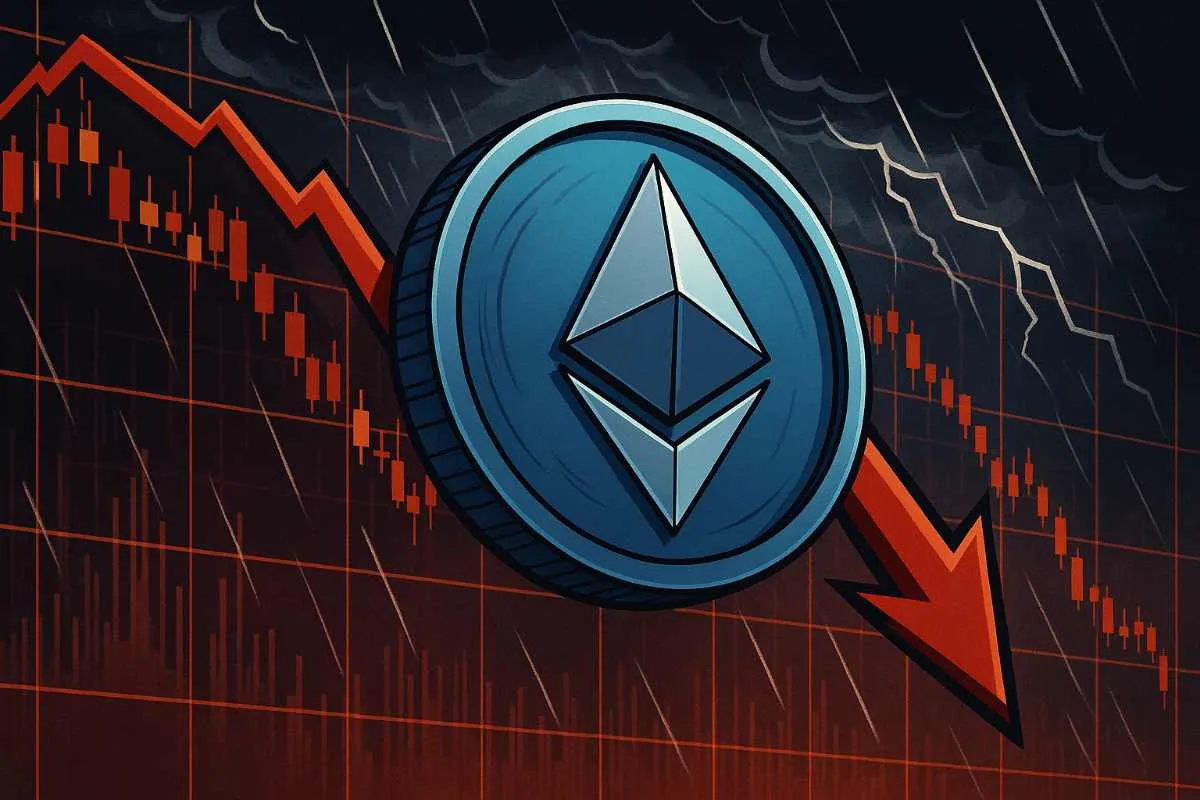 Ethereum koers daalt