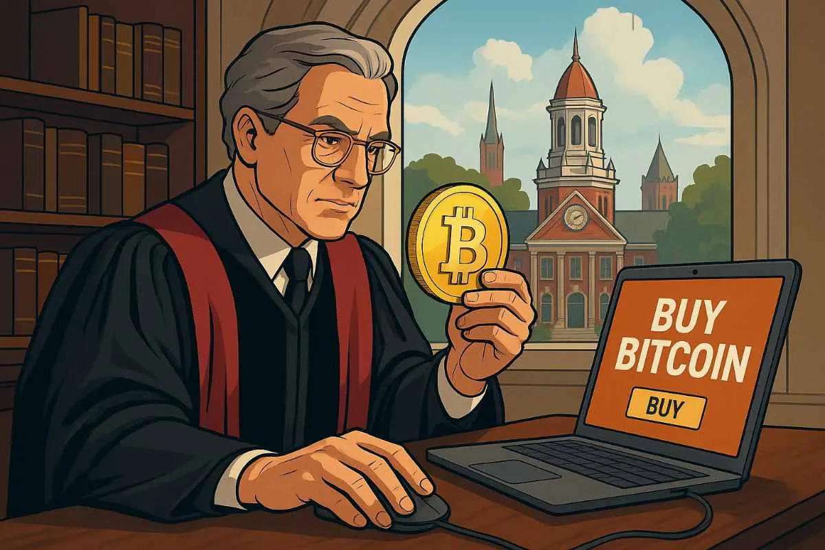 Harvard koopt Bitcoin