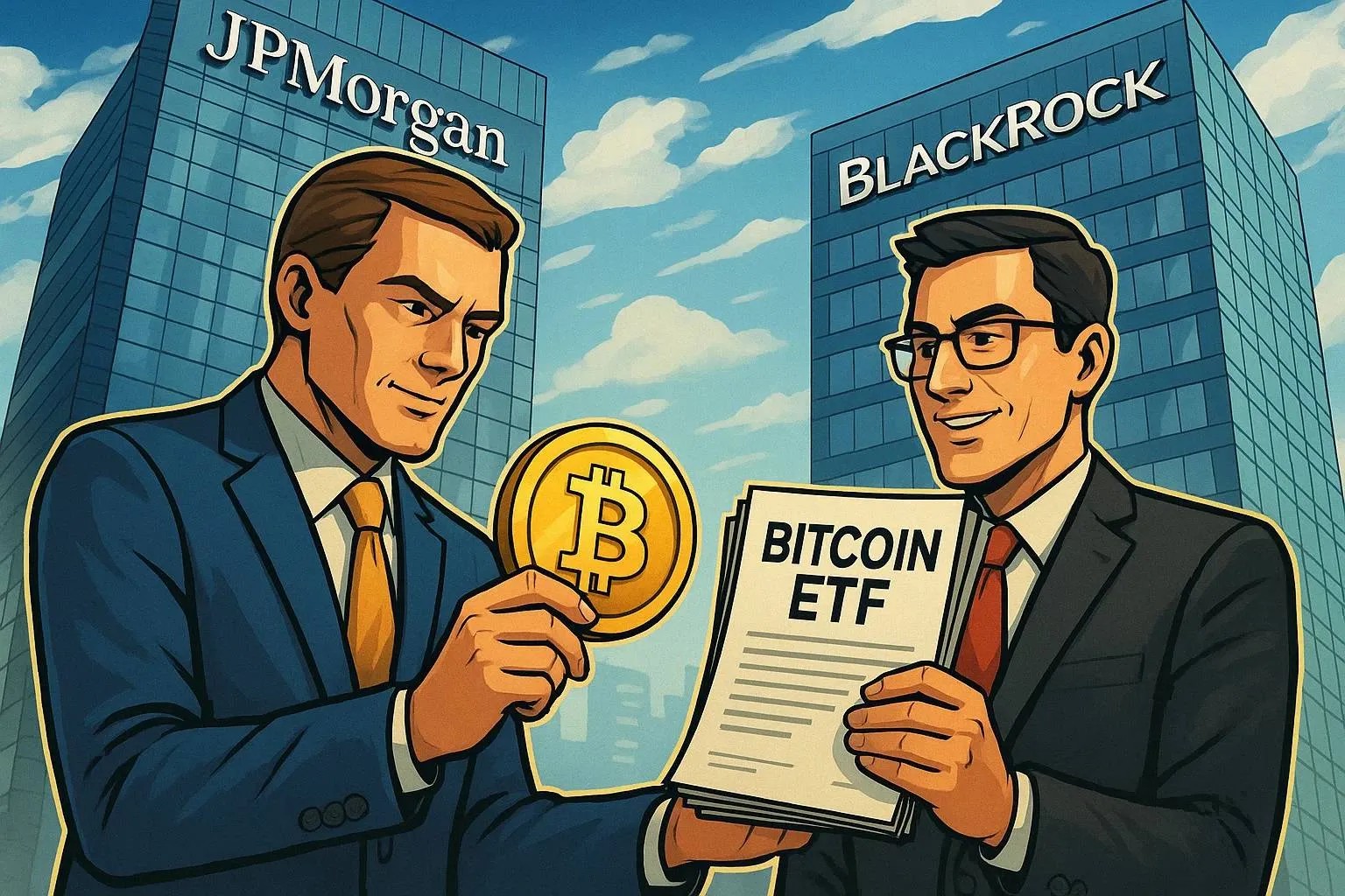 JPMorgan Bitcoin ETF's BlackRock