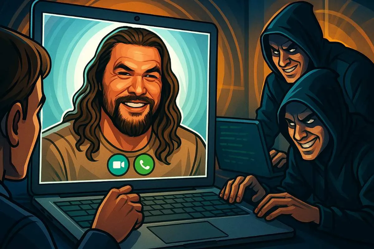 Scammers Jason Mamoa