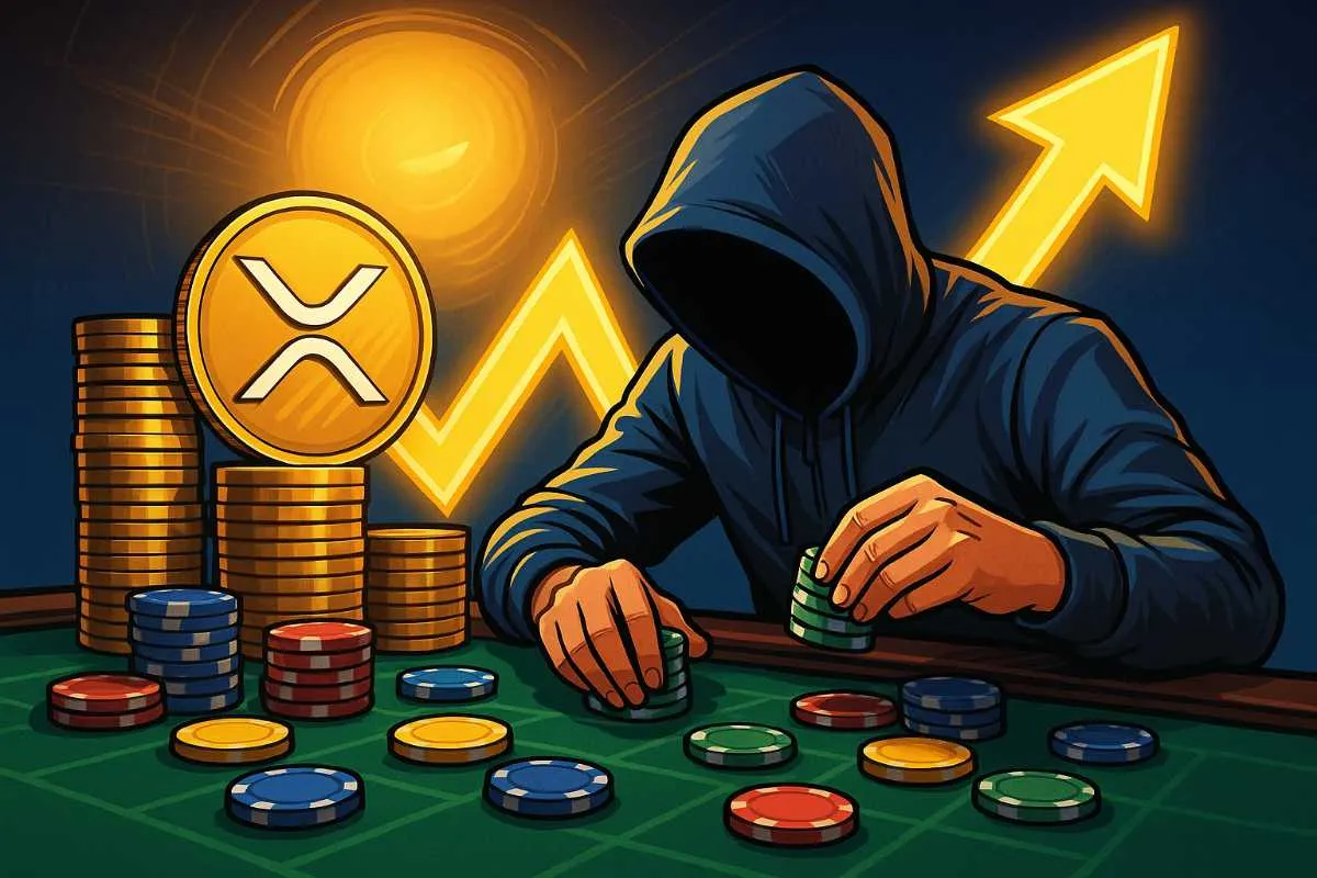 XRP koersstijging handelaar zet in