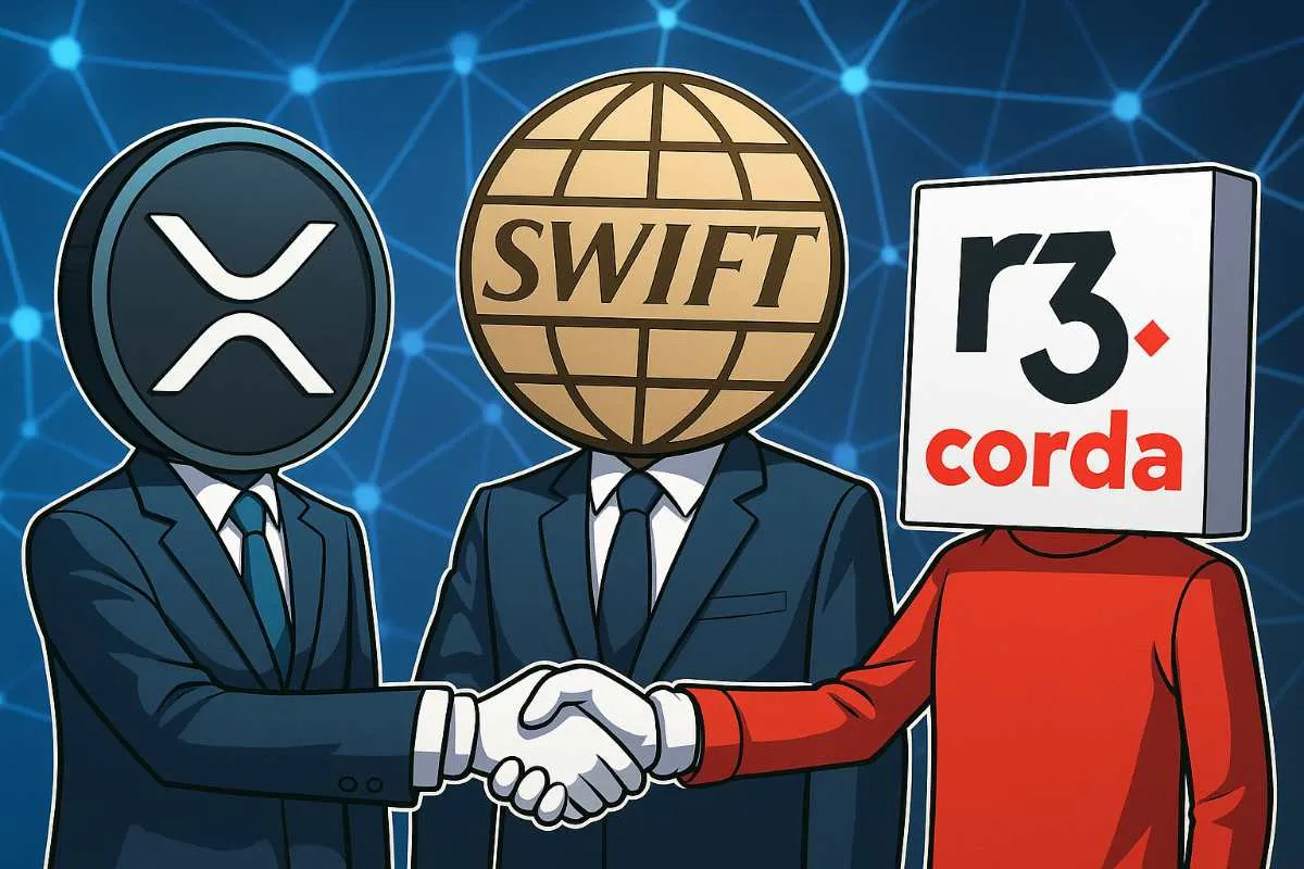 XRP, SWIFT en R3 Corda