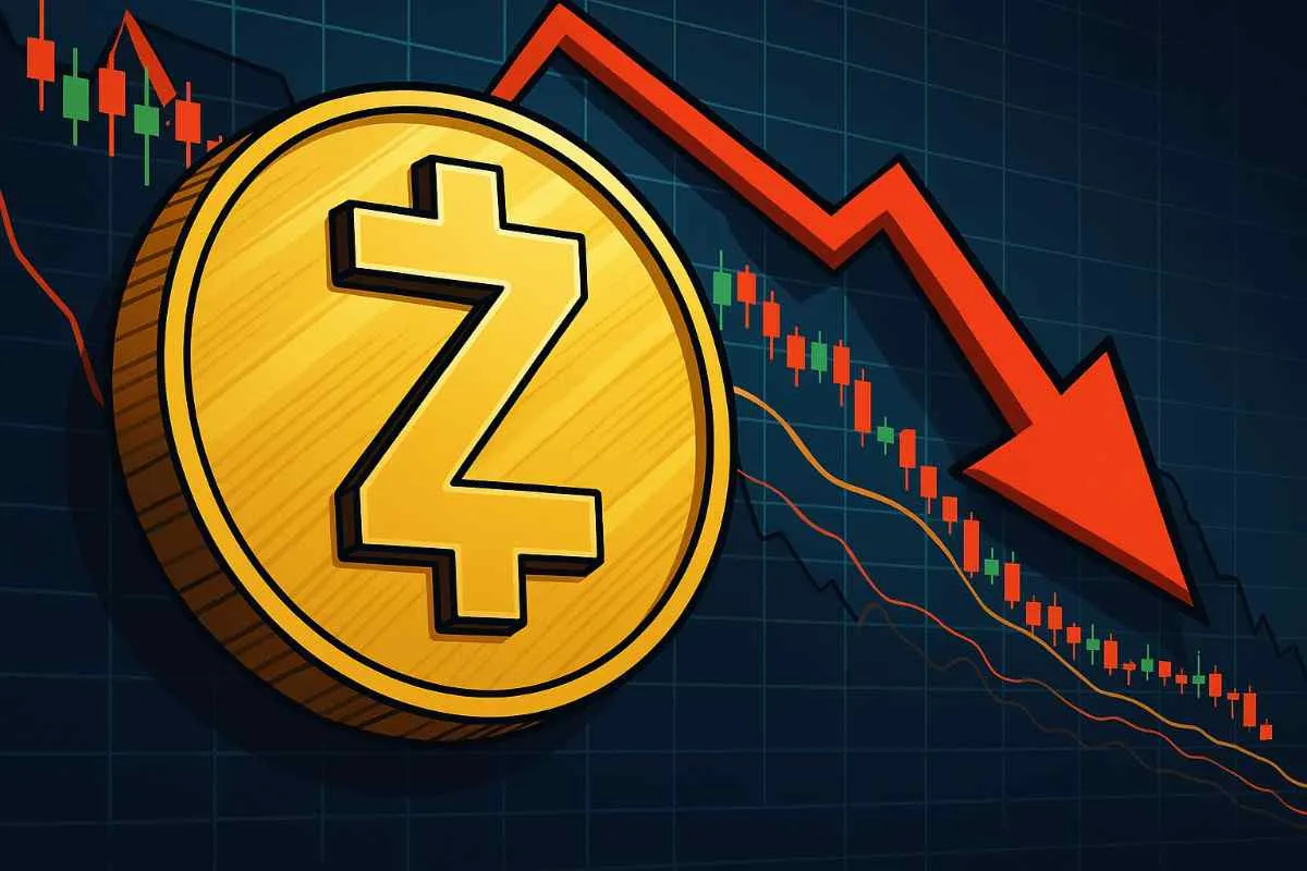 Zcash daling koers nieuws