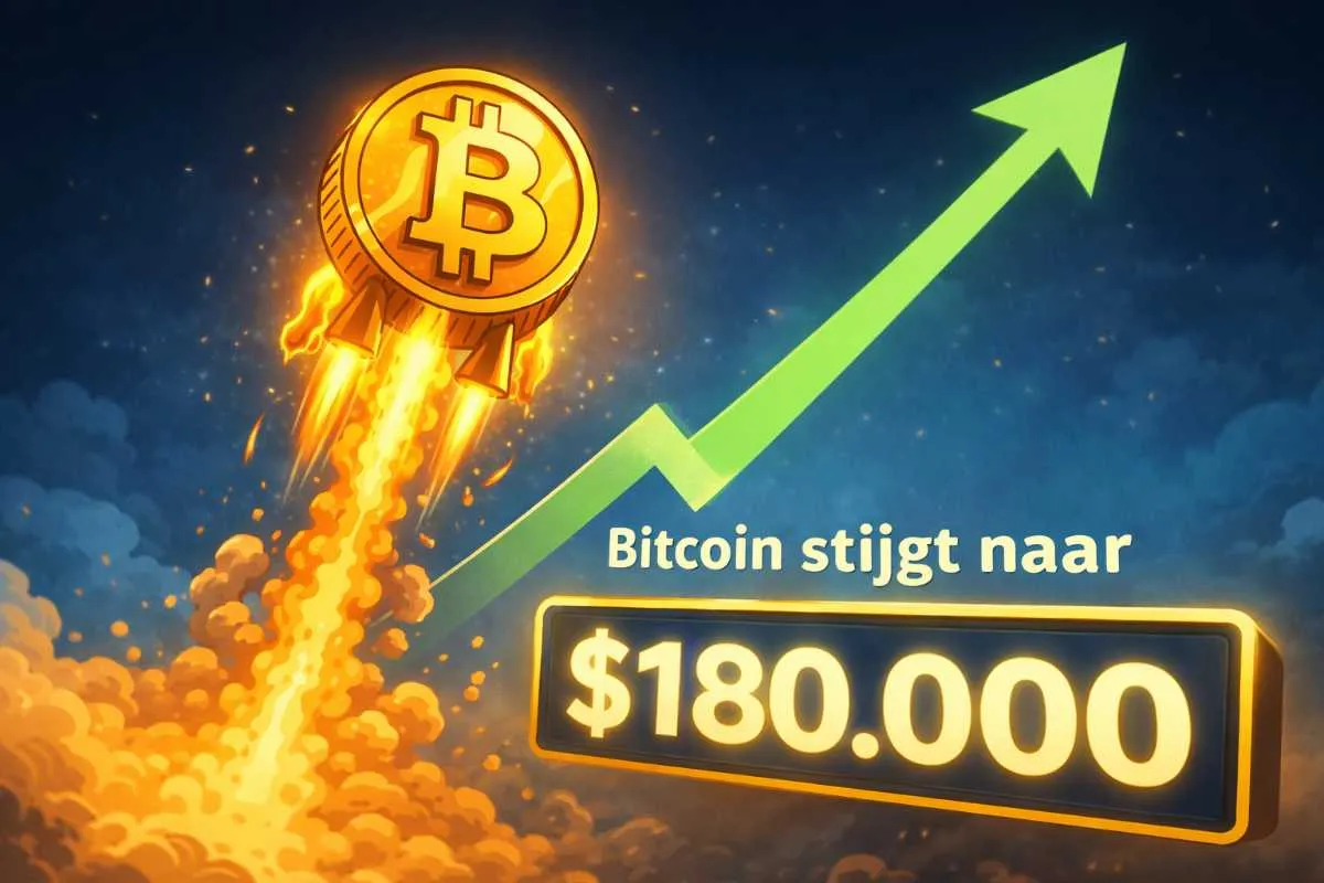 Bitcoin koers stijgt naar $180.000
