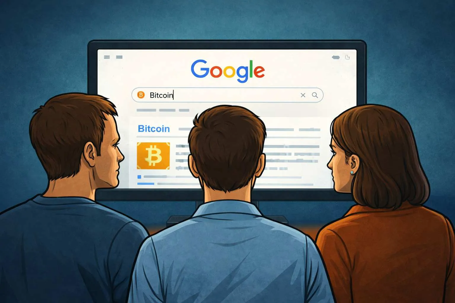 Bitcoin zoektrend Google
