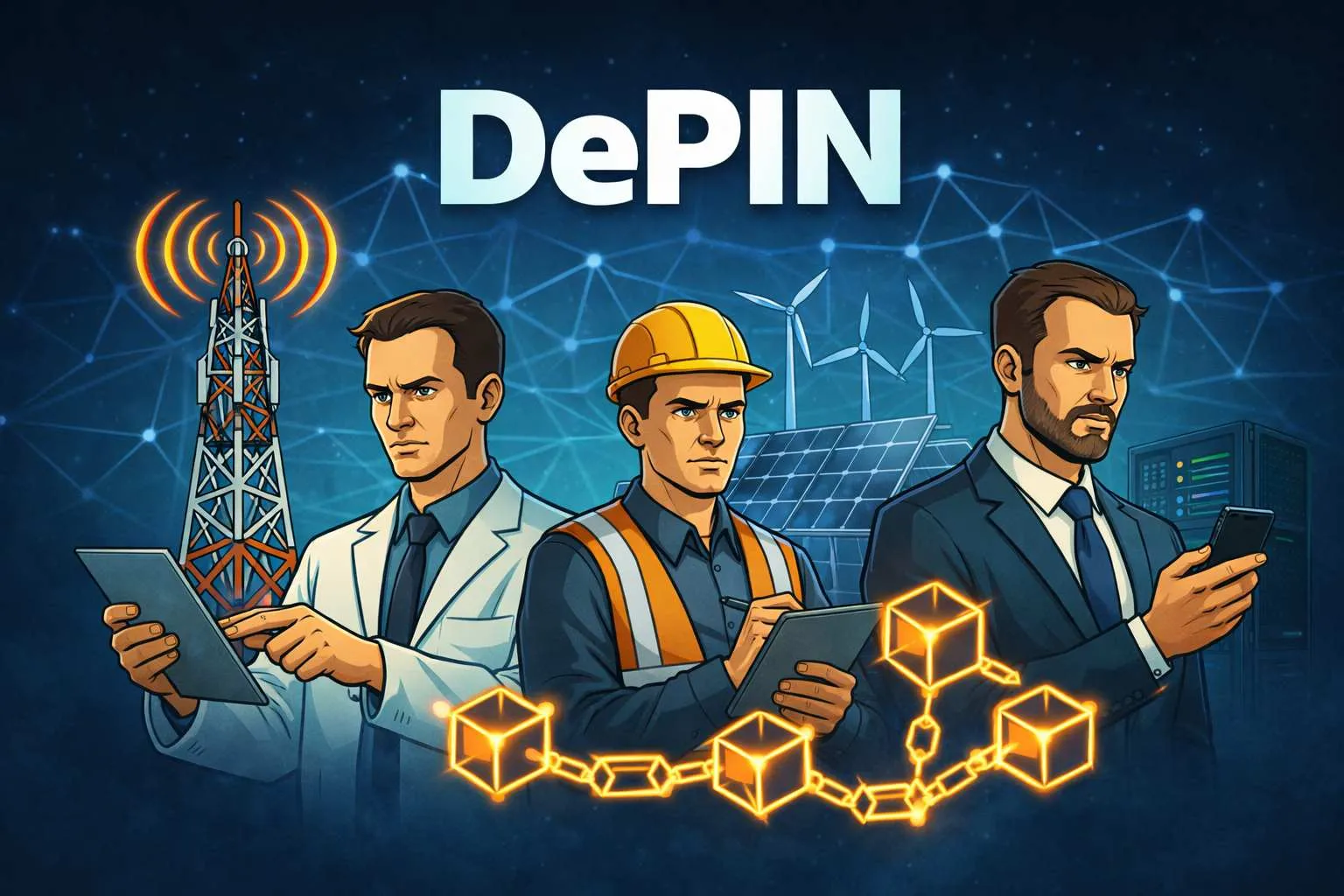 DePIN 2026 geld verdienen