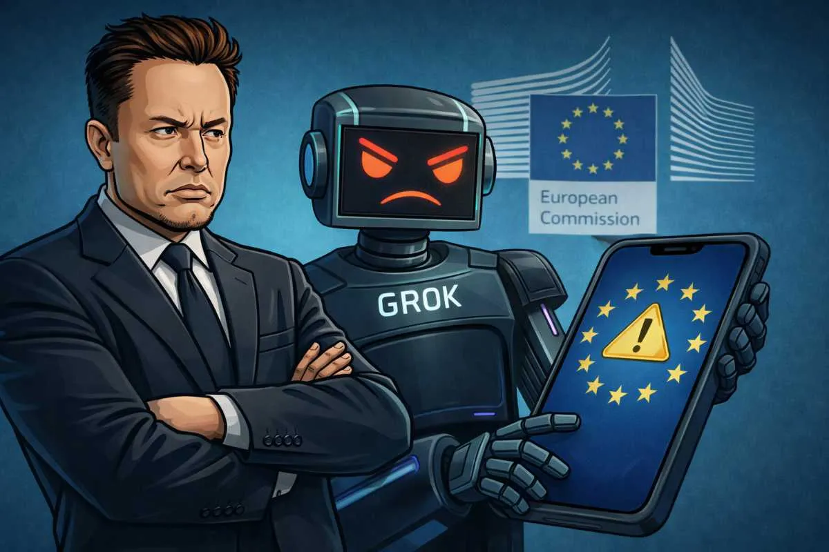 Europese Commissie waarschuwt Elon Musk Grok AI