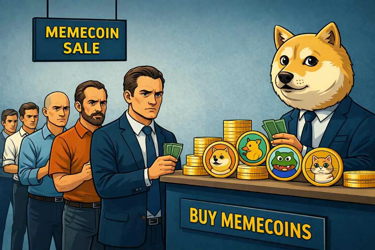 Memecoins kopen SHIB, PEPE, DOGE, FLOKI