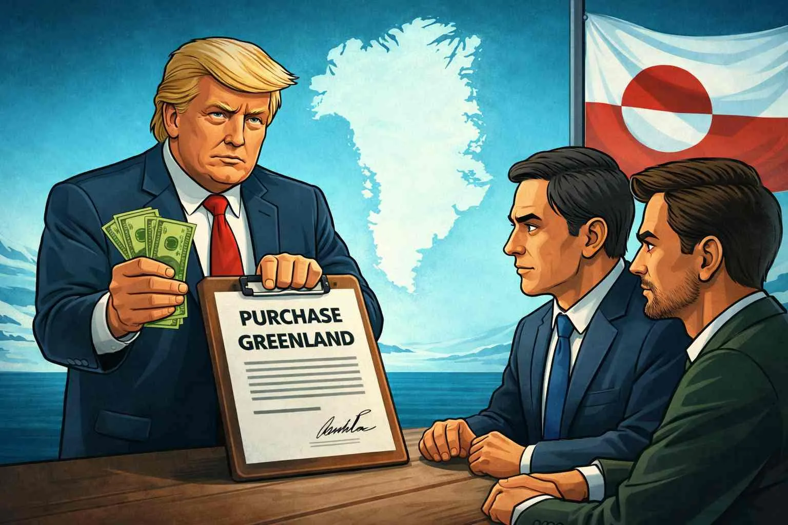 Trump Groenland kopen