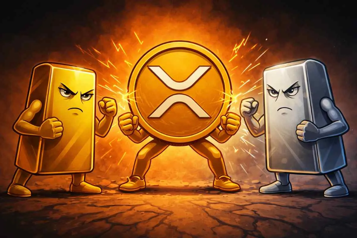 XRP vs. Goud vs. Zilver