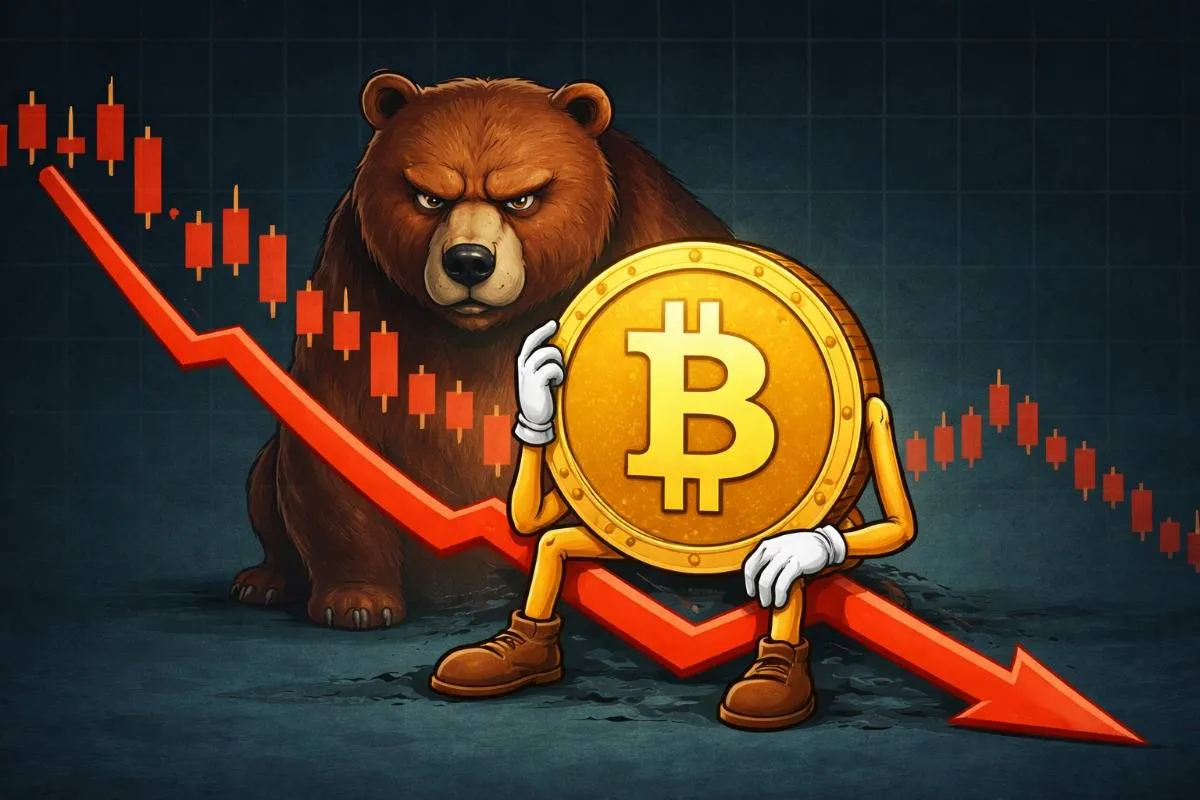 Bitcoin koersdaling BTC crash bearmarkt