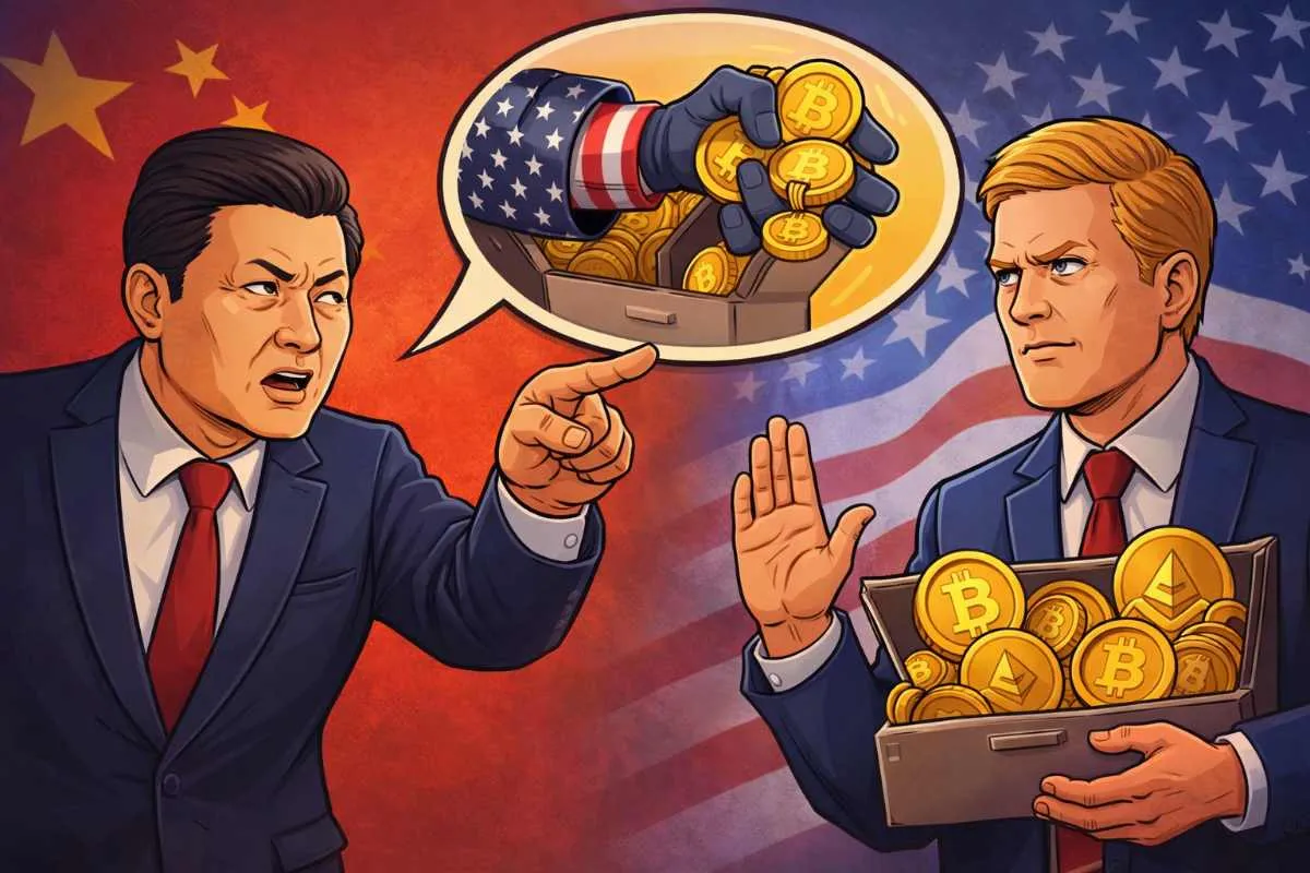 China VS crypto diefstal