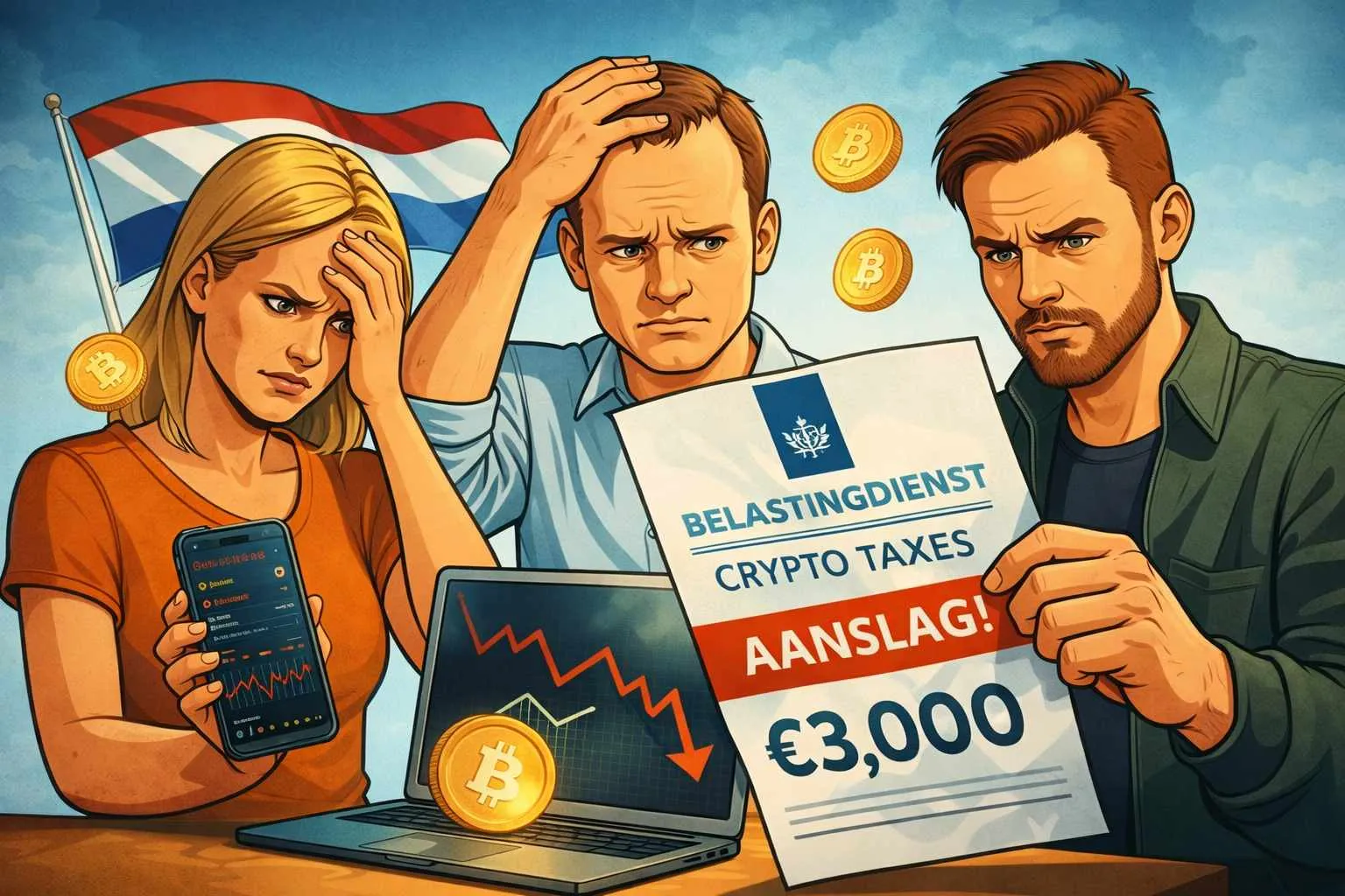 Crypto-belasting Nederland