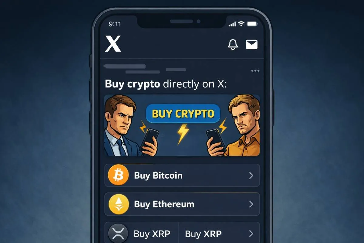 Crypto kopen op X