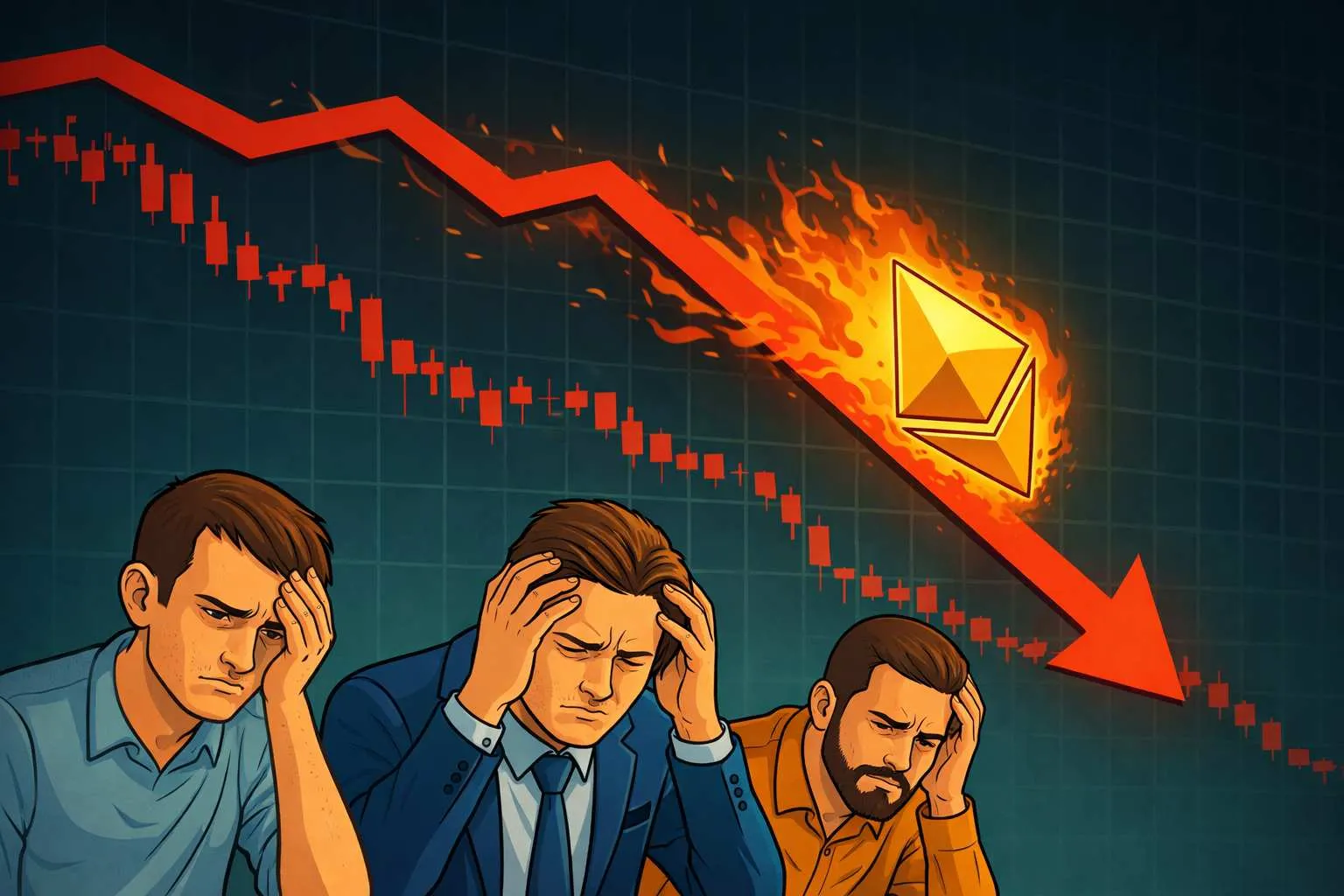 Ethereum koers crasht
