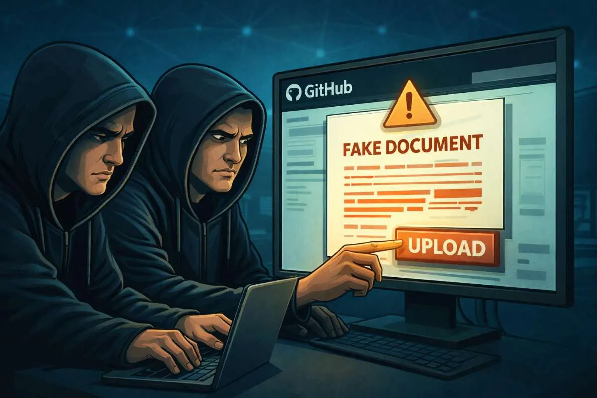 GitHub crypto hackers malware